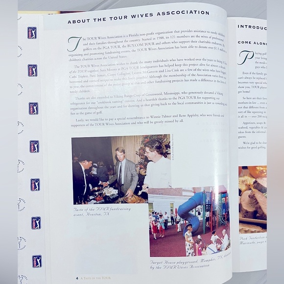 Taste Of The TOUR PGA‎ TOUR Wives Association Inc Cookbook 2000 Hardcover - Picture 9 of 11